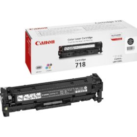 TON Canon Toner 718BK Schwarz bis zu 3.400 Seiten gem. ISO 19798