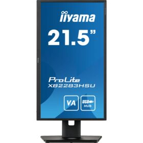 21,5''/54,5cm (1920x1080) iiyama ProLite XB2283HSU-B1 16:9 1ms HDMI DisplayPort VESA Pivot Speaker FullHD Black