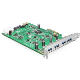 DeLock 4-Port USB 3.0 PCI Express-Karte