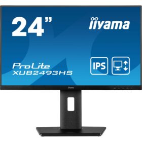 60,5cm/24'' (1920x1080) Iiyama ProLite XUB2493HS-B5 16:9 4ms IPS HDMI VESA Pivot Speaker FullHD Black