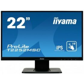54,6cm/21,5" (1920x1080) Iiyama ProLite T2252MSC-B1 Touchscreen IPS VGA DP HDMI USB black