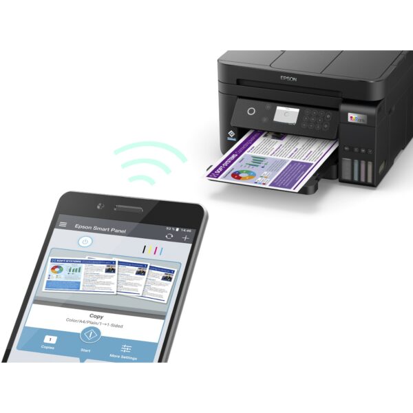 T Epson EcoTank ET-3850 Tintenstrahldrucker 3in1/A4/WiFi/WLAN/ADF/Duplex