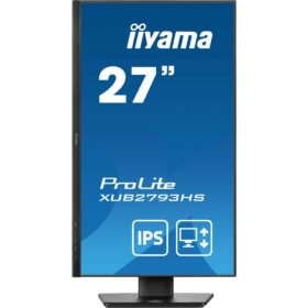 27''/68,5cm (1920x1080) iiyama ProLite XUB2793HS-B5 16:9 4ms HDMI DisplayPort VESA Speaker FullHD Black