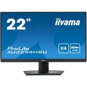 22''/55,9cm (1920x1080) iiyama ProLite XU2294HSU-B222iW 16:9 1ms HDMI DisplayPort VESA Speaker FullHD Black