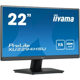 22''/55,9cm (1920x1080) iiyama ProLite XU2294HSU-B222iW 16:9 1ms HDMI DisplayPort VESA Speaker FullHD Black