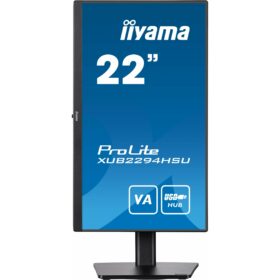22''/55,9cm (1920x1080) iiyama ProLite XUB2294HSU-B2 16:9 1ms HDMI DisplayPort VESA Speaker FullHD Black