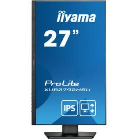 27''/68,8cm (1920x1080) iiyama ProLite XUB2792HSU-B5 16:9 4ms HDMI DisplayPort VGA USB 2,0 Pivot Speaker FullHD Black