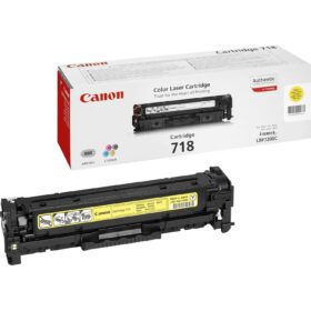 Canon Toner 718Y Gelb bis zu 2.900 Seiten gem. ISO 19798