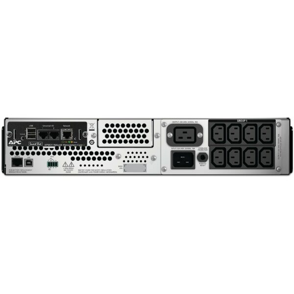 APC Smart-UPS Rack 2HE SMT2200RMI2UNC 2200VA 1980W inkl. Netzwerkmanagementkarte