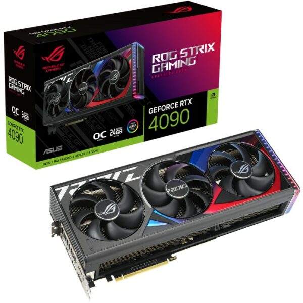 RTX 4090 24GB ASUS ROG Strix OC GDDR6X 3Fan ROG-STRIX-RTX4090-O24G-GAMING