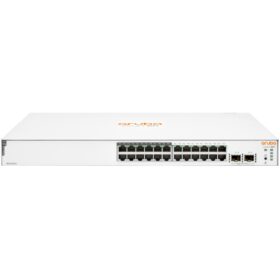 B1 GSwitch 24+2P HP Enterprise Aruba Instant On 1830 24G Switch M RM PoE+