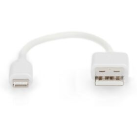 USB > Lightning (ST-ST) 0,15m Digitus White