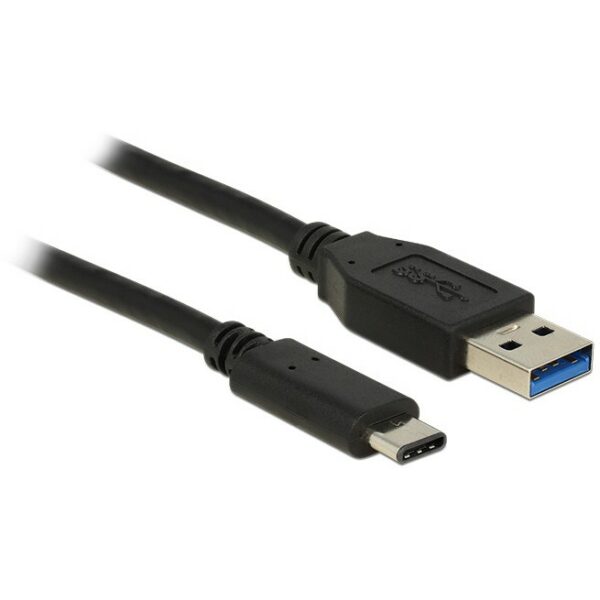 KAB USB3.1 USB Typ-A Stecker > USB Type-C™ Stecker 1,0 m schwarz Delock