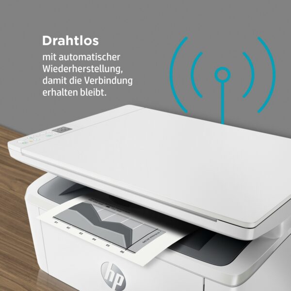 L HP LaserJet MFP M140w S/W-Laserdrucker 3in1 A4 WLAN WiFi 150 Blatt