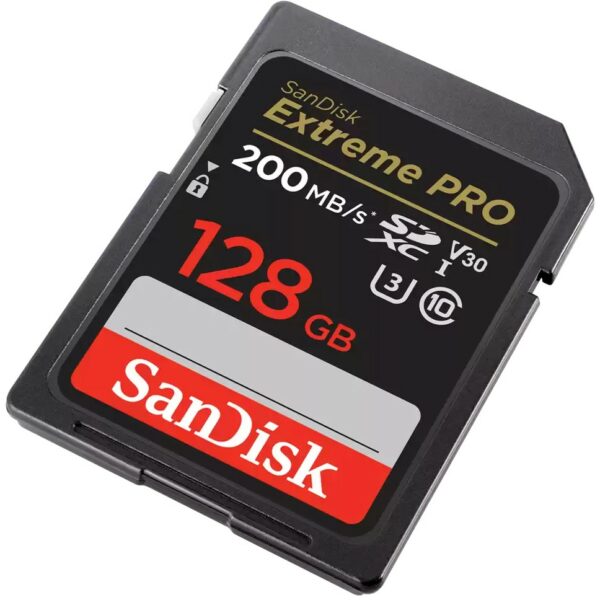 CARD 128GB SanDisk Extreme Pro SDXC 200MB/s