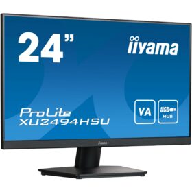 24''/60,5cm (1920x1080) iiyama ProLite XU2494HSU-B2 16:9 4ms HDMI Displayport VESA Speaker FullHD Black