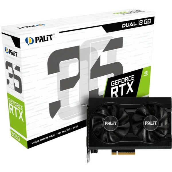 RTX 3050 8GB Palit Dual GDDR6