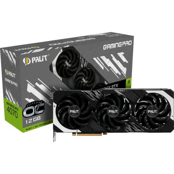 RTX 4070 12GB Palit Gaming Pro OC GDDR6X 3Fan