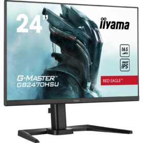 61cm/24'' (1920x1080) Iiyama GB2470HSU-B5 16:9 0,8ms Fast IPS HDMI DP USB 2.0 VESA Pivot Speaker Full HD Black