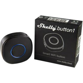 Shelly Plug & Play "Blu Button1" Bluetooth Schalter & Dimmer Schwarz