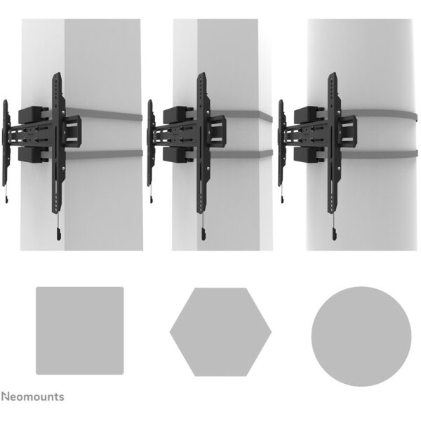 Select TV-Säulenhalterung für 40-75'' 50KG Black Neomounts