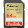 CARD 256GB SanDisk Extreme SDHC 180MB/s