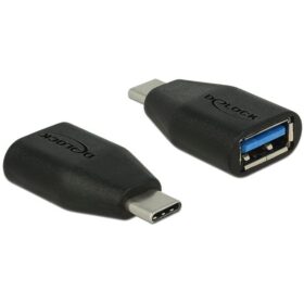KAB USB 3.1 A - C (Buchse - Stecker) Adapter schwarz Delock
