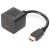 HDMI > DVI (18+1) (ST-ST) DIGITUS 10m Black