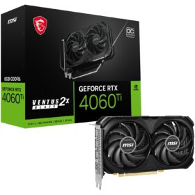 RTX 4060 Ti 8GB MSI Ventus 2X Black OC GDDR6