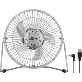 Ventilator 20cm/8" Goobay Tischlüfter Silver