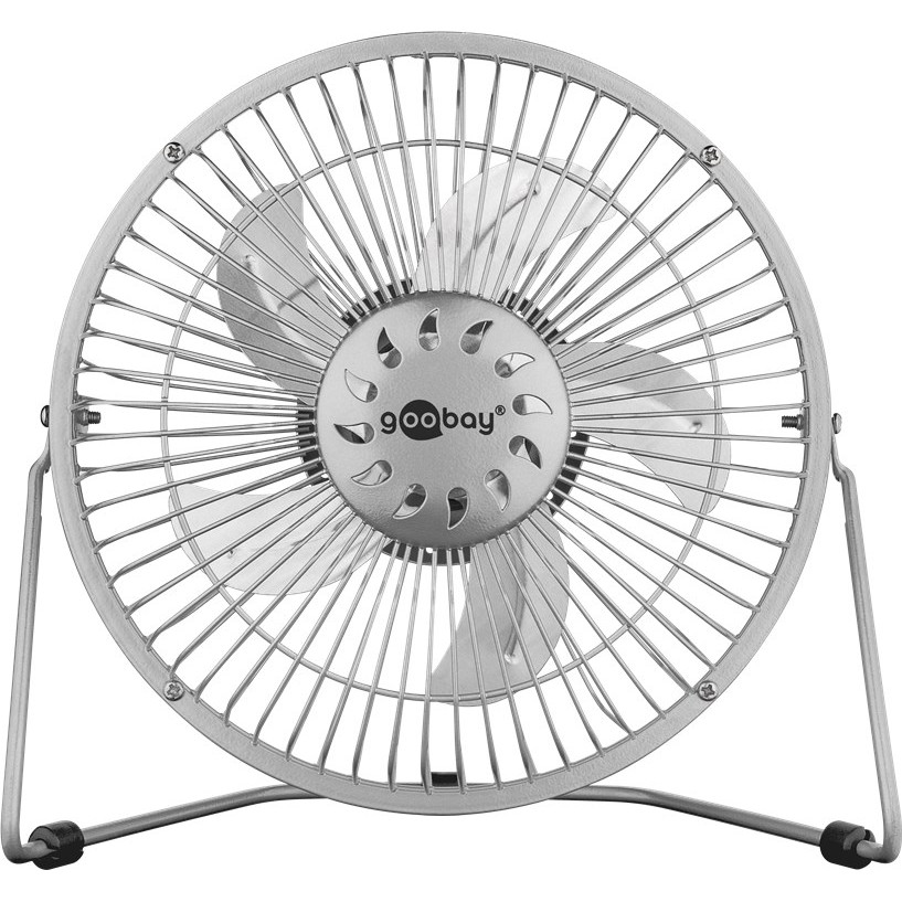 Ventilator 20cm/8" Goobay Tischlüfter Silver