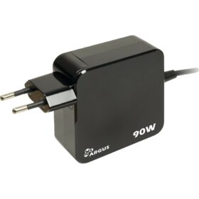 Charger USB-C 90W Black Inter-Tech PD-2090