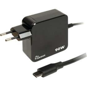 Charger USB-C 90W Black Inter-Tech PD-2090