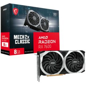 RX 7600 8GB MSI Mech 2X Classic OC GDDR6