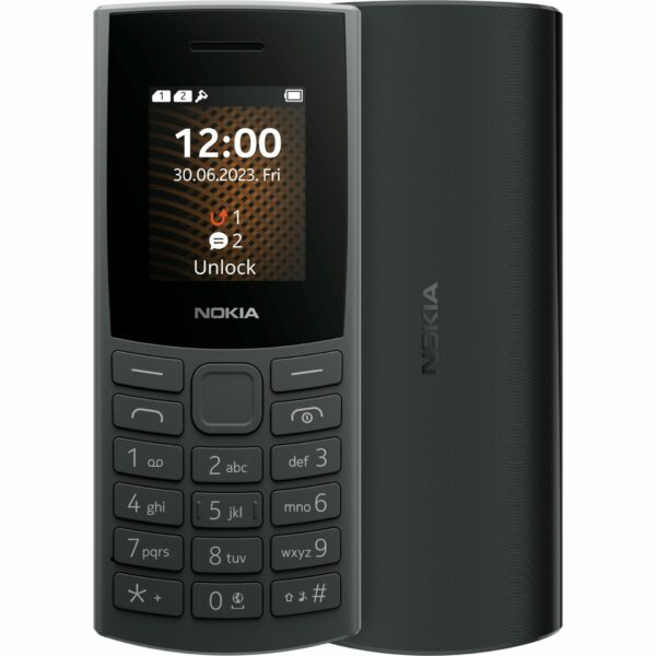 Nokia 105 4G Dual SIM Black