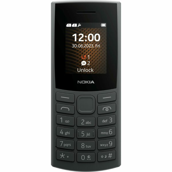 Nokia 105 4G Dual SIM Black