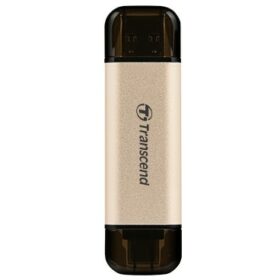 STICK Transcend JetFlash 930C - 128 GB - USB Type-A / USB Type-C - 3.2 Gen 1 - Gold