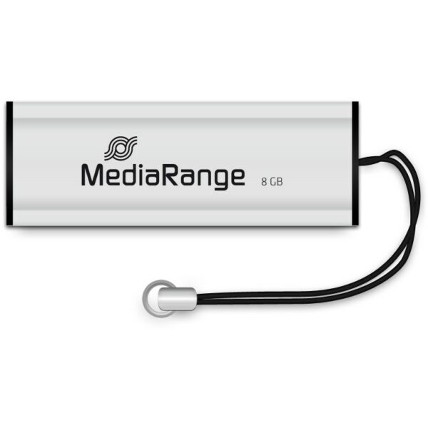 STICK 8GB MEDIARANGE MR914 3,2 Gen 1 Schwarz/Silber