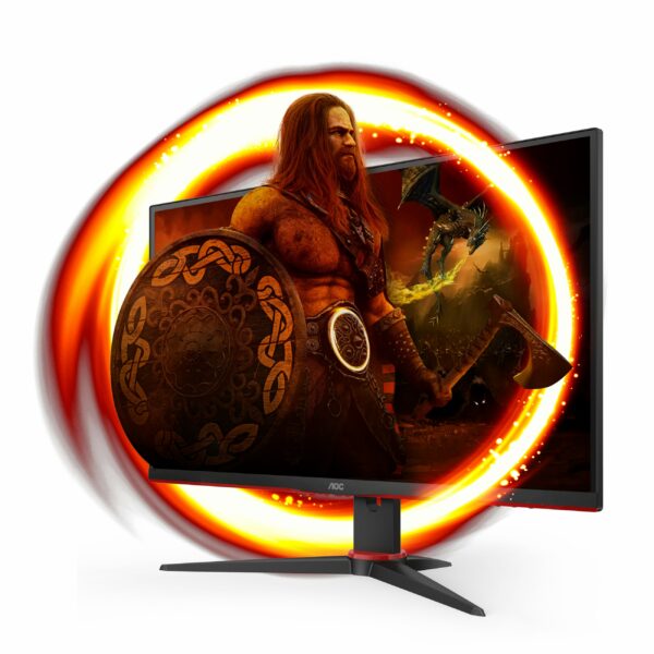 68,6cm/27" (1920x1080) AOC G2 27G2SPAE/BK FHD 165Hz IPS 1ms 2xHDMI VGA DP LS black/red