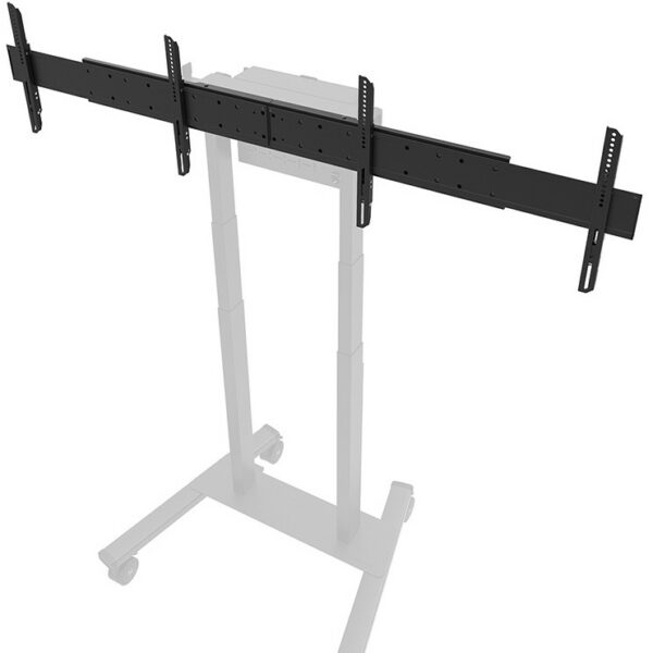 Doppelbildschirm-Adapter (42" -65") insg, max, 100kg opt, für FL55-875BL1 + WL55-875BL1 Neomounts Schwarz