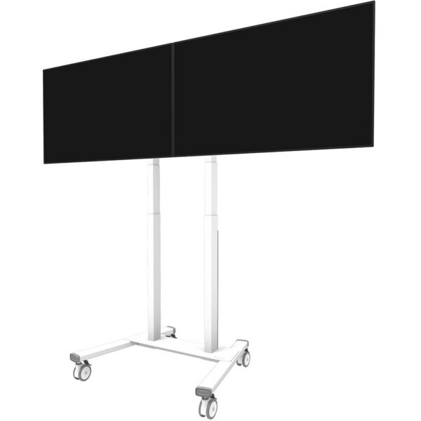 Doppelbildschirm-Adapter (42"-65") insg, max, 100kg opt, für FL55-875WH1 + WL55-875WH1 Neomounts Weiß