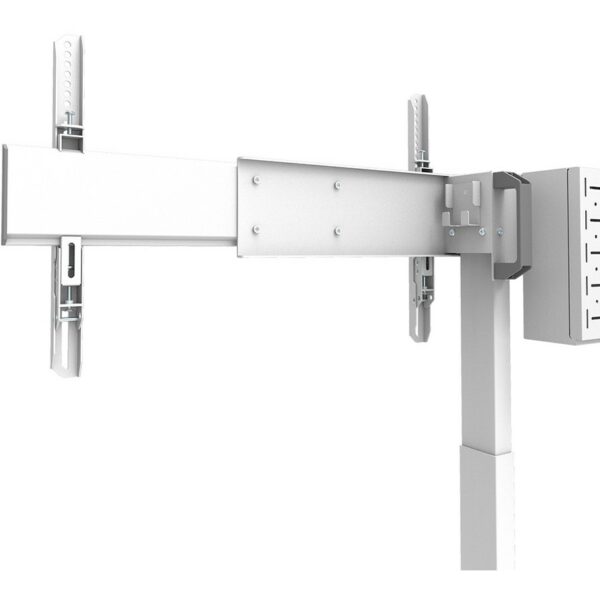 Doppelbildschirm-Adapter (42"-65") insg, max, 100kg opt, für FL55-875WH1 + WL55-875WH1 Neomounts Weiß