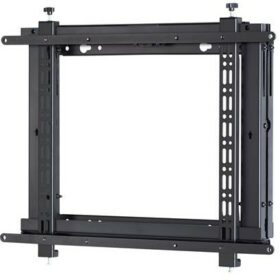 Neomounts WL95-800BL1 Push-to-Pop-Out Videowall-Wandhalterung für 42-70" Bildschirme - Schwarz