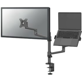 Neomounts DS20-425BL2 Tischhalterung für 17-27" Bildschirme und 11,6-17,3" Laptops - Schwarz