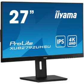 68,6cm/27" (3840x2160) Iiyama ProLite XUB2792UHSU-B5 4K LED IPS 60Hz 4ms HDMI DP USB-C LS black