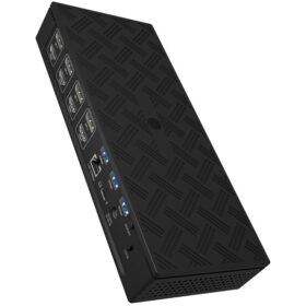 Notebook Dockingstation 4xUSB-A/USB-C/4xHDMI/4xDisplayPort ICY BOX Black