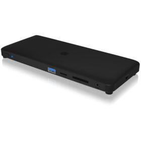 USB-C Notebook Dockingstation 4xUSB-A/USB-C/2xHDMI/DisplayPort ICY BOX Black