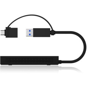 Splitter 2xHDMI > USB (BU-ST) + USB > USB-C (BU-ST) Adapter ICY BOX Black