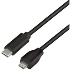 KAB USB-C > Micro-USB (ST-ST) 1m LogiLink Black