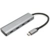 4-Port USB 3.0 > USB 3.0 switch Aluminium Gehäuse